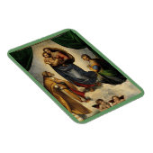Raphael's Classic "Sistine Madonna" (ca. 1513) Magnet (Rechte Seite)