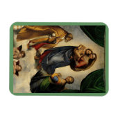 Raphael's Classic "Sistine Madonna" (ca. 1513) Magnet (Horizontal)