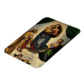 Raphael's Classic "Sistine Madonna" (ca. 1513) Magnet (Linke Seite)