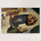 Raphael's Classic "Sistine Madonna" (ca. 1513) Puzzle (Horizontal)