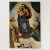 Raphael's Classic "Sistine Madonna" (ca. 1513) Puzzle (Vertikal)