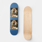 Raphael's Classic "Sistine Madonna" (ca. 1513) Skateboard (Vorderseite)
