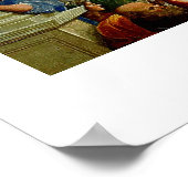 Raphaels Detail "Die Schule von Athen" um 1511 Poster (Ecke)