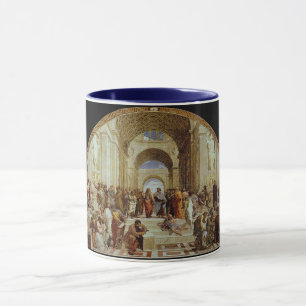 Raphaels "Die Schule von Athen" (circa 1511) Tasse