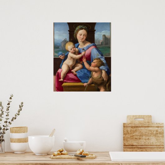 Raphaels Garvagh Madonna Poster (Küche)