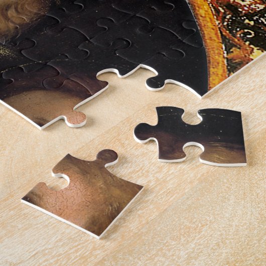 Raphael's Madonna della sedia Christmas Puzzle (Seite)