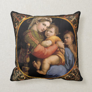 Raphael's Madonna Throw Kissen
