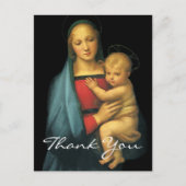 Raphaels Madonna und Kind Postkarte (Vorderseite)