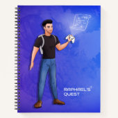 Raphael's Quest - Offizieller YouTube-Kanal Notizblock (Vorderseite)