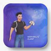 Raphael's Quest - Offizieller YouTube-Kanal Pappteller (Vorderseite)