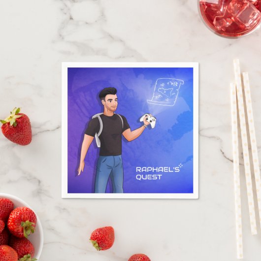 Raphael's Quest - Offizieller YouTube-Kanal Serviette (Beispiel)