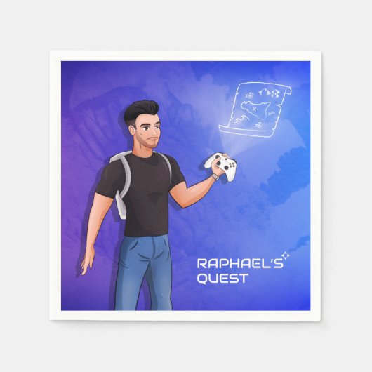 Raphael's Quest - Offizieller YouTube-Kanal Serviette (Vorderseite)