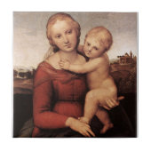 Raphaels schöne Madonna Fliese (Vorderseite)