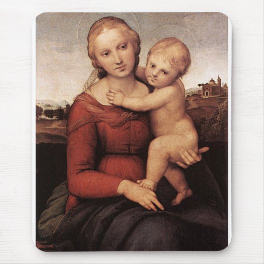 Raphaels schöne Madonna Mousepad (Vorne)