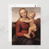 Raphaels schöne Madonna Postkarte (Vorne/Hinten)
