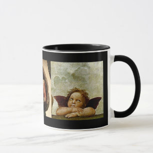 Raphaels "Sistina-Madonna" Detail (um 1513) Tasse
