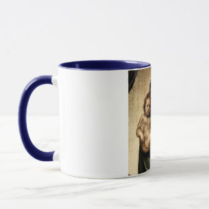 Raphaels "Sistina-Madonna" Detail (um 1513) Tasse