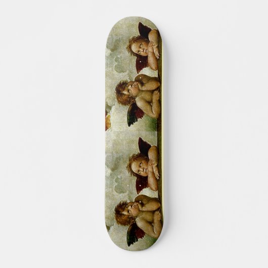 Raphael's "Sistine Madonna" (ca. 1513) (Detail) Skateboard (Vorne)