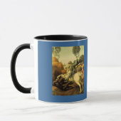 Raphaels "St. Georg und der Drache" (ca. 1505) Tasse (Links)