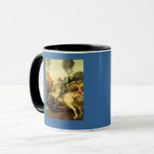 Raphaels "St. Georg und der Drache" (ca. 1505) Tasse (Vorderseite Links)