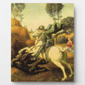 Raphael's "St. George and the Dragon" (ca. 1505) Fotoplatte (Vorderseite)