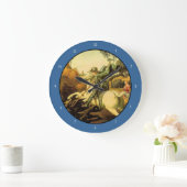Raphael's "St. George and the Dragon" (ca. 1505) Große Wanduhr (Zuhause)