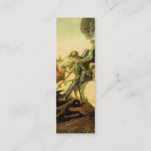 Raphael's "St. George and the Dragon" (ca. 1505) Mini Visitenkarte (Rückseite)