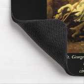 Raphael's "St. George and the Dragon" (ca. 1505) Mousepad (Ecke)