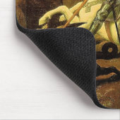 Raphael's "St. George and the Dragon" (ca. 1505) Mousepad (Ecke)