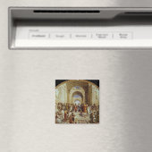 Raphael's "The School of Athens" (ca. 1511) Magnet (In Situ (Geschirrspüler))