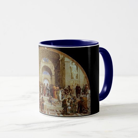 Raphael's "The School of Athens" (ca. 1511) Tasse (VorderseiteRechts)