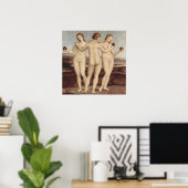 Raphael's Three Graces Poster Print (Heimbüro)