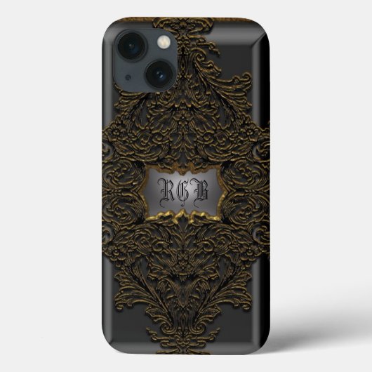 Raphelayne Monogramm 6/6 Case-Mate iPhone Hülle (Rückseite)
