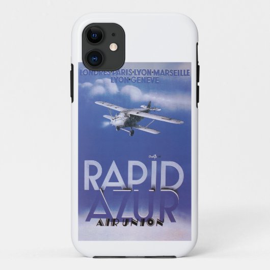Rapid Azur Case-Mate iPhone Hülle (Rückseite)