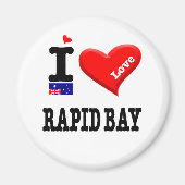 RAPID BAY - I-Liebe Magnet (Vorne)