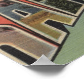 Rapid City, South Dakota - Große Briefmarkenszenen Poster (Ecke)