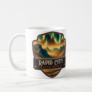 Rapid City, South Dakota VINTAG Kaffeetasse