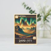 Rapid City, South Dakota | VINTAG Postkarte (Stehend Vorderseite)