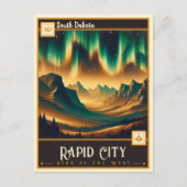 Rapid City, South Dakota | VINTAG Postkarte (Vorderseite)