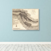 Rapide, im Fluss Ohio Leinwanddruck (Insitu (Holzboden))