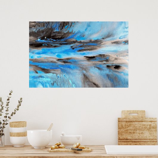 "Rapide" Poster (Küche)