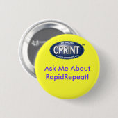 RapidRepeat Erinnerungs-Knopf Button (Vorne & Hinten)