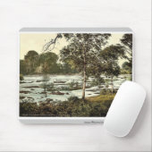 Rapids auf dem Shannon. Co. Limerick, Irland Mousepad (Mit Mouse)