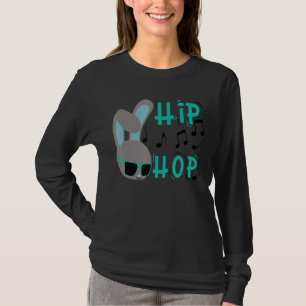 Rapmusk Coole Rabbit Hip Hop Rabbit Rap Music T-Shirt