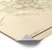 Rappahannock R, Chancellorsville, Fredericksburg Poster (Ecke)