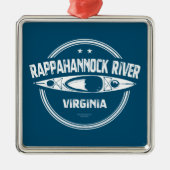 Rappahannock River, Virginia Ornament Aus Metall (Vorne)