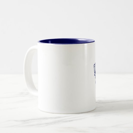 Rappahannock River, Virginia Zweifarbige Tasse (Vorderseite Links)