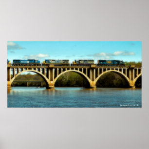 Rappahannock Überfahrt Poster