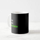 Rapper Athlete Entrepreneur Millionaire Motivation Kaffeetasse (Vorderseite Links)
