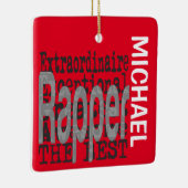 Rapper Extraordinaire CUSTOM Keramikornament (Rechts)